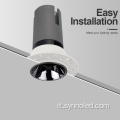 Synno Lighting 3W/5W/7W Modello di downlight LED senza finitura SL-Cl1g